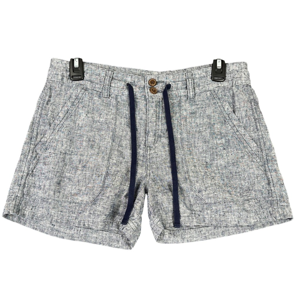 Patagonia Hemp Organic Cotton Island Farer Shorts Womens Sz 4